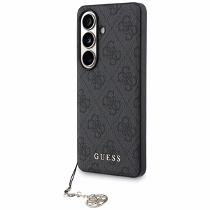 Guess 4G Classic Logo Charm MagSafe case for Samsung Galaxy S26 - black