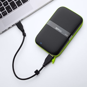 Silicon Power Armor A60 ārējais cietais disks 5000 GB melns, zaļš