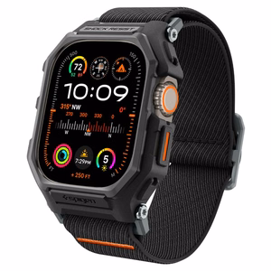 Spigen Lite Fit Pro чехол с ремешком для Apple Watch Ultra 1 / 2 (49mm) - матовый чёрный