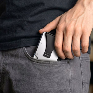 Tech-Protect Thorn RFID Wallet - Silver