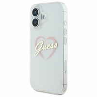 Guess IML Sirds apvalks viedtālrunim iPhone 16 Plus - caurspīdīgs