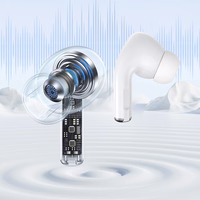 Blavec Bluetooth TWS Austiņas BW-02 Carbon (BW02-W) balts