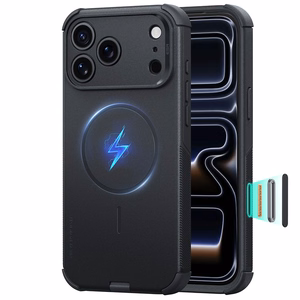 ESR Cyber Tough MagSafe vāciņš iPhone 18 Pro / 17 Pro – melns