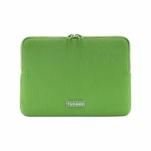 Tucano Colore2 neoprēna klēpjdatora apvalks 13 collu MacBook Air (M5/M4/M3/M2/M1, 2026–2018), 13 collu MacBook Pro un 12 collu klēpjdatoriem, zaļš