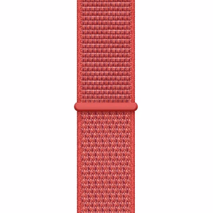 Crong Nylon Apple Watch sporta siksniņa, 38/40/41/42 mm, Red Fusion