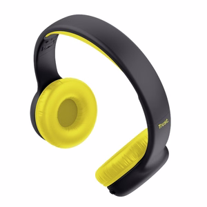 Trust Nouna bērnu bezvadu Bluetooth austiņas ar 85 dB skaļuma ierobežojumu, melnas
