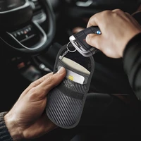 Tech-Protect KLR100 automašīnas atslēgu apvalks ar RFID aizsardzību - melns - oglekļa