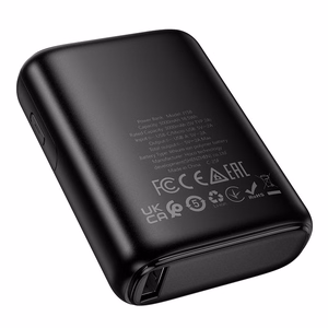 Powerbank Hoco 5000 mAh 2A J158 melns