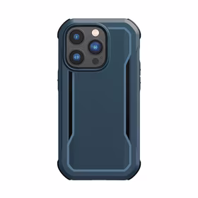 Raptic X-Doria Fort viedtālruņa apvalks iPhone 14 Pro ar Magnētisko bruņotu zilu pārklājumu