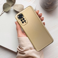 METALLIC viedtālruņa apvalks HONOR X7A zelta