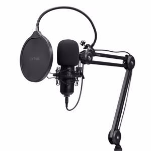 Trust GXT 270 Emita II+ чёрный микрофон для подкастов