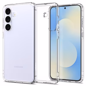 Spigen Ultra Hybrid viedtālruņa apvalks Samsung Galaxy S25 FE – caurspīdīgs