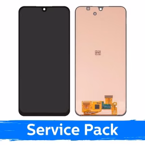 LCD displejs saderīgs Samsung A165 A16 4G melns (Service Pack) (NF version)