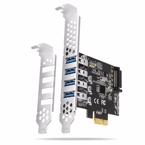 Axagon PCEU-43RS PCIe USB 4-Port I/O Card