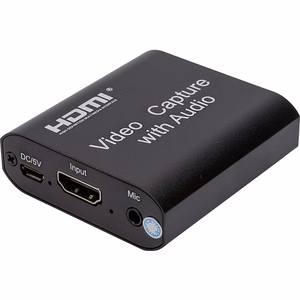 HDMI video uztveršanas ierīce ar caurlaides izeju un audio, 4K 30Hz