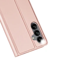 Dux Ducis Skin Pro apvalks Samsung Galaxy A34 5G pārklājums ar atveramu maku karti statīvu rozā