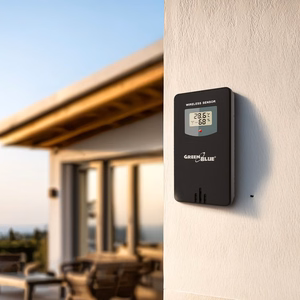Bezvadu WiFi vadāma meteoroloģiskā stacija GB522