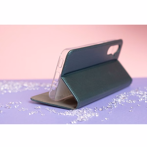 Viedais Magnetic maciņš for Samsung Galaxy A36 5G / A56 5G tumši zaļš