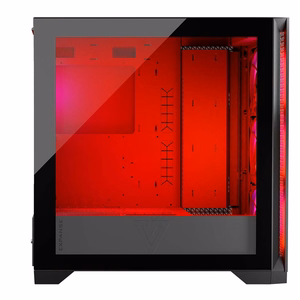 MODECOM VOLCANO EXPANSE T APEX ARGB MIDI datora korpuss, melns
