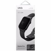Siksniņa UNIQ Dante Pro priekš Apple Watch 42/41/40mm nerūsējošais tērauds grafīta melns