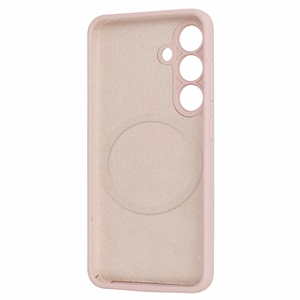 MagColor Pure viedtālruņa apvalks Samsung Galaxy S25 Ultra pūdera rozā