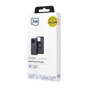 3mk COOLing MagCase Viedtālruņa apvalks Apple iPhone 15 Pro Max - melns