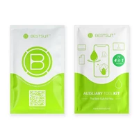 Bestsuit Elastīgs Hibrīda Stikls 5D Apple iPhone 14 Pro melns