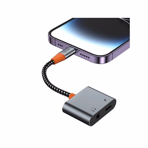 WiWU - Audio adapter LT10 Typ C uz Typ C + 3,5 mm