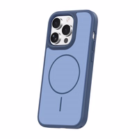 Frame Thin Mag maciņš for iPhone 15 Pro 6,1" tumši zils