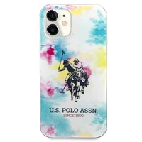 US Polo USHCP12SPCUSML iPhone 12 mini 5,4" viedtālruņa apvalks - daudzkrāsains Tie & Dye Collection