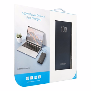 Powerbank Veger T100 (W2032C-100) PD QC3.0 5A 100W 20000 mAh black