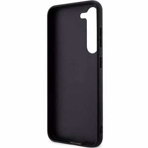 Karl Lagerfeld KLHCS23MSAKLHPK S23+ S916 cietais apvalks melns/melns Saffiano Mono Metāla Logotips