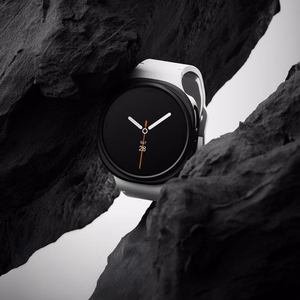 Ringke Slim 2 komplekts viedtālruņa apvalks Samsung Galaxy Watch 8 40mm - caurspīdīgs-melns