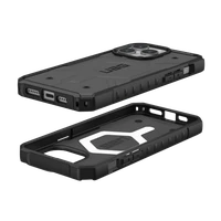 UAG Pathfinder MagSafe viedtālruņa apvalks iPhone 15 Pro Max - sudraba