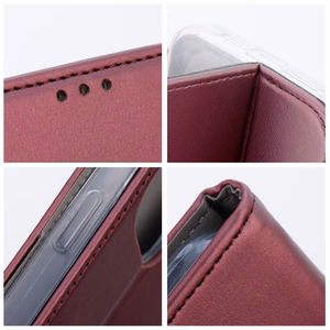 Чехол-книжка для Motorola G56 5G Smart Magneto бордовый