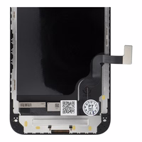 LCD ekrāns (m) iPhone 12 Mini ar digitizatoru - melns (m) (HD+ Incell) IC Transferable