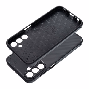 Чехол для Samsung A15 5G / A15 4G Carbon Premium чёрный