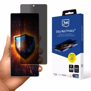 3mk Silky Matt Privacy – privātuma ekrāna aizsargs modelim Infinix Note 50 / Note 50 Pro