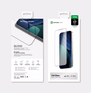 AmazingThing Titan Vision 7 rūdītais aizsargstikls iPhone 17 Pro