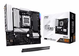 Asrock B850M Pro RS WiFi AMD B850 Socket AM5 micro ATX mātesplate