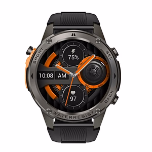 Blavec viedpulkstenis M-03 Predator AMOLED GPS balss zvani (SWM03-GP) grafīta + 1 siksna