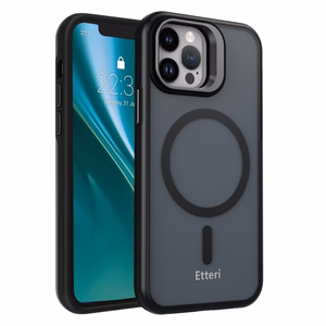 Чехол Etteri Morning Fog для iPhone 12 12 Pro 6,1" чёрный