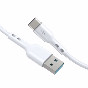 BWOO kabelis USB - USB-C 2m 3A balts