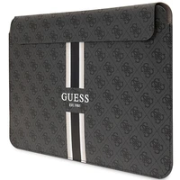 Guess 4G Printed Stripes apvalks 16" klēpjdatoram - melns