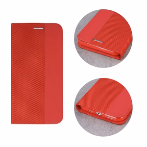Futrālis Smart Senso Samsung A155 A15 4G/A156 A15 5G sarkans