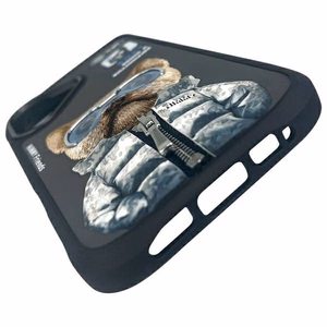 Nimmy Cool&Cute 2.0 Suņa viedtālruņa apvalks iPhone 16 - melns