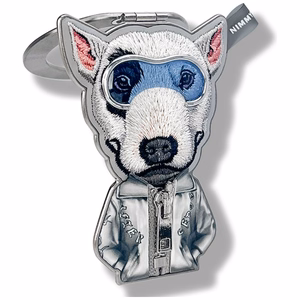 Nimmy Cool&Cute 2.0 Dog magnētiskais piekariņš pelēks