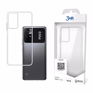 3mk Armor Maciņš for Xiaomi Redmi Note 11S 5G / Xiaomi Poco M4 Pro 5G - caurspīdīgs