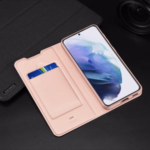 Dux Ducis Skin Pro vāciņš atverams vāciņš Samsung Galaxy S22 + (S22 Plus) zelta