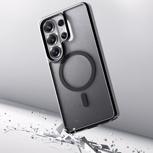 Rock Guard Touch Matte Series magnētiskais maciņš priekš Samsung Galaxy S26 Plus melns